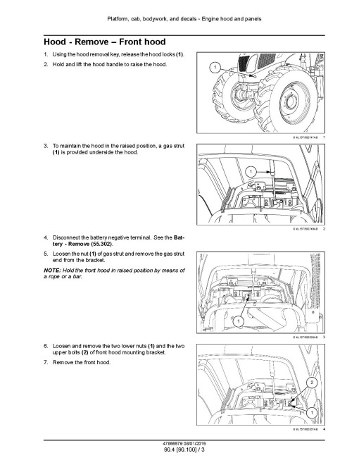 New Holland 8010 and 9010 Tractors Service Manual (47866579) New Holland 8010 and 9010 Tractors Service Manual (47866579)