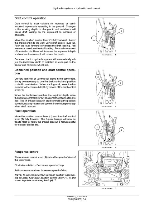 New Holland Workmaster 50, 60 and 70 Tier 4B Final Compact Tractors (North American Edition) Service Manual (47866583)