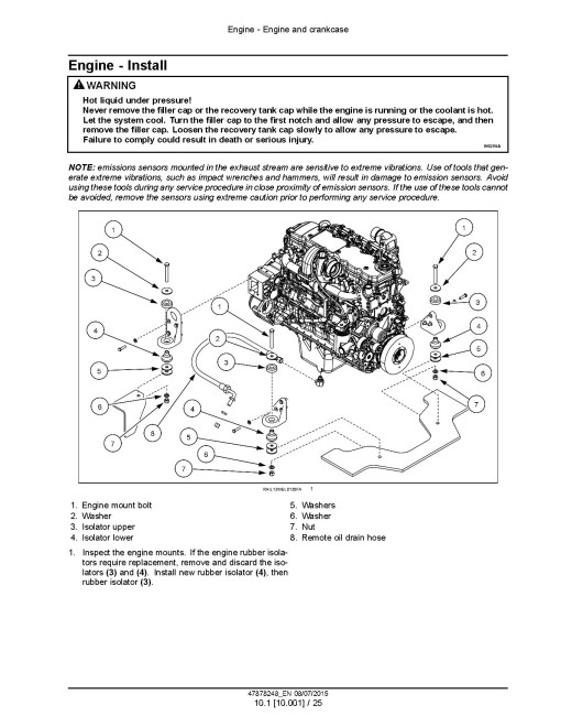 New Holland W170C Tier 4B Wheeled Loaders Service Manual (47878248) New Holland W170C Tier 4B Wheeled Loaders Service Manual (47878248)