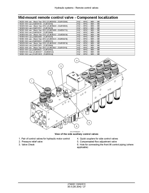 New Holland T4020V, T4030N, T4030V, T4040N, T4040V, T4050N, T4050V, T4060N, T4060V up to MY2012 Tractors (Export) Service Manual (47888351) New Holland T4020V, T4030N, T4030V, T4040N, T4040V, T4050N, T4050V, T4060N, T4060V up to MY2012 Tractors (Export) Service Manual (47888351)