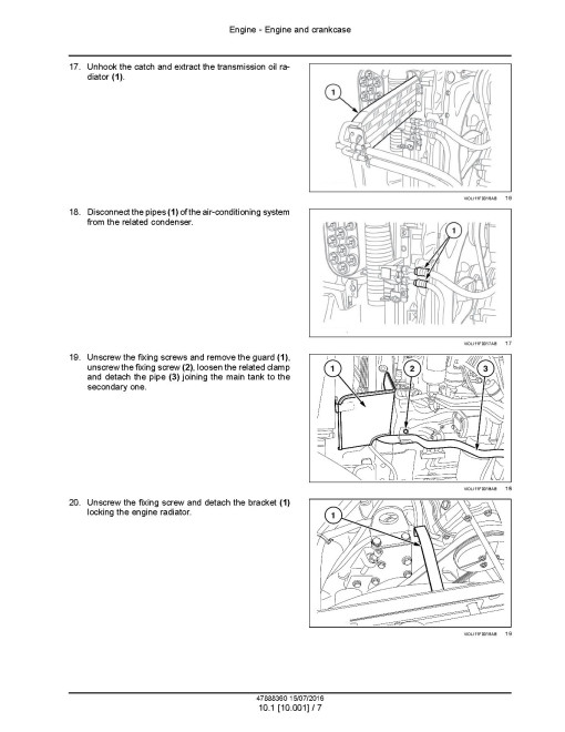New Holland T4.105F, T4.105LP, T4.75F, T4.75LP, T4.85F, T4.85LP, T4.95F  and T4.95LP Tractors (Europe, Africa) Service Manual (47888360)
