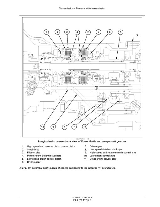 New Holland T4.105F, T4.75F, T4.85F and T4.95F Tractors (Export Edition) Service Manual (47888361)