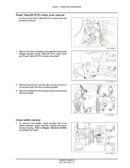 New Holland TT55, TT65, TT75 2WD and 4WD Tractors Service Manual (47899733)