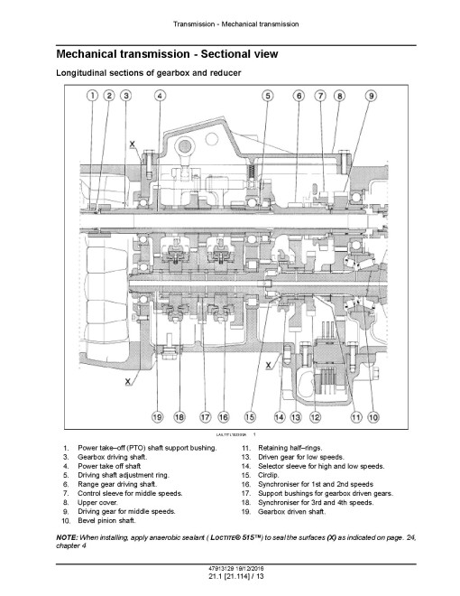 New Holland TD4.70F, TD4.80F and TD4.90F Tractors Service Manual (47913129)