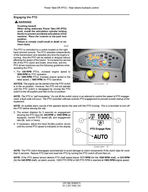 New Holland T8.320, T8.350, T8.380, T8.410, SmartTrax T8.380 and T8.410 Tractors with PST (Europe) Service Manual (47917993) New Holland T8.320, T8.350, T8.380, T8.410, SmartTrax T8.380 and T8.410 Tractors with PST (Europe) Service Manual (47917993)
