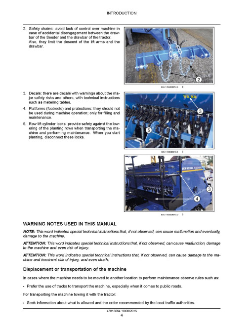 New Holland PS2030 Seeders Service Manual (47918064) New Holland PS2030 Seeders Service Manual (47918064)