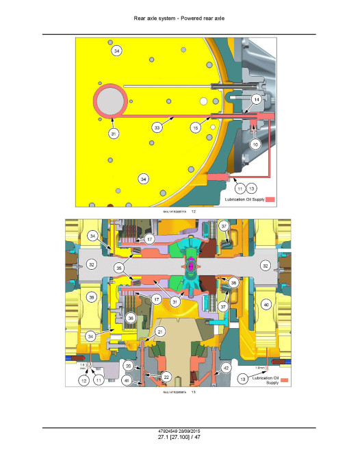New Holland T9.435, T9.480, T9.530, T9.565, T9.600, T9.645 and T9.700 Tier 4B Final 4WD Articulated Tractors (North American Edition) Service Manual (47924549) New Holland T9.435, T9.480, T9.530, T9.565, T9.600, T9.645 and T9.700 Tier 4B Final 4WD Articulated Tractors (North American Edition) Service Manual (47924549)