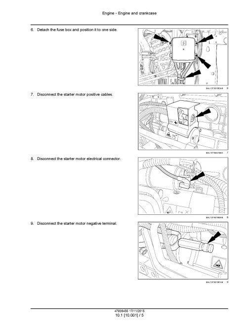 New Holland T7.230, T7.245, T7.260, AutoCommand T7.230, T7.245, T7.260 and T7.270 Tier 4B Final Tractors (North America) Service Manual (47936455)