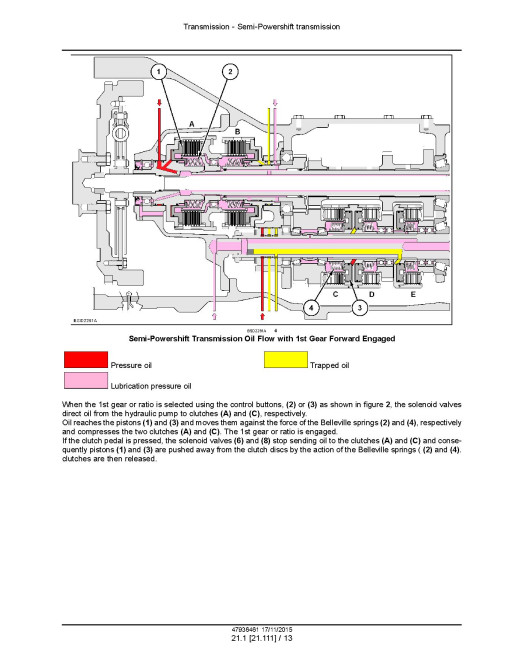 New Holland T7.175, T7.190, T7.210, AutoCommand T7.175, T7.190, T7.210 and T7.225 Stage IV Tractors (Europe) Service Manual (47936461)
