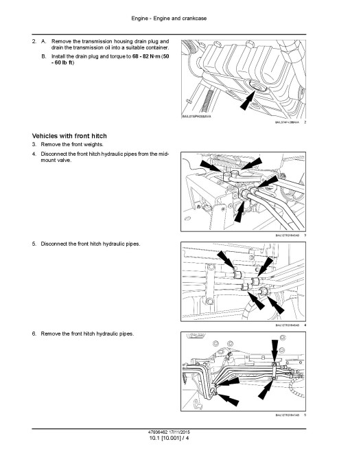 New Holland T7.175, T7.190, T7.210, AutoCommand T7.175, T7.190, T7.210 and T7.225 Tier 4B Final Tractors (North America) Service Manual (47936462) New Holland T7.175, T7.190, T7.210, AutoCommand T7.175, T7.190, T7.210 and T7.225 Tier 4B Final Tractors (North America) Service Manual (47936462)