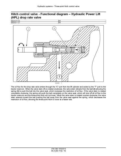 New Holland Boomer 33 and 37 Tier 4B Final Compact Tractors (North America) Service Manual (47941899)