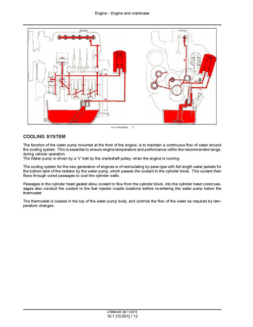 New Holland TT4.55 and TT4.75 2WD and 4WD Tier 1 Tractors Service Manual (47969435)