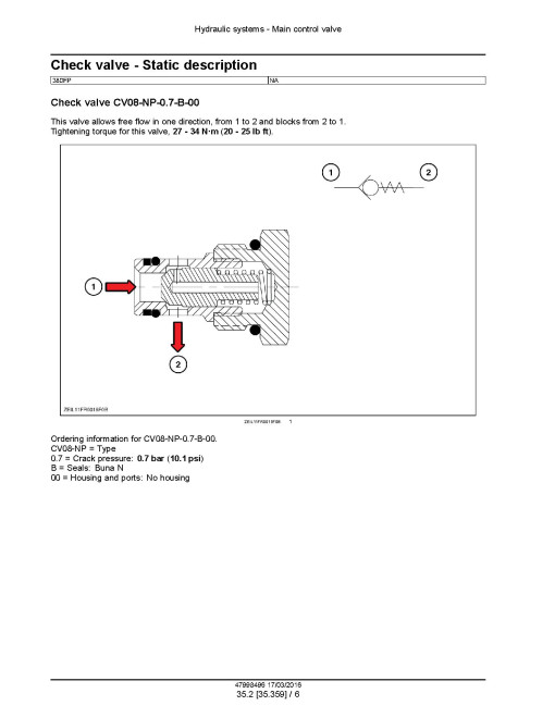 New Holland 380FP Auger Headers Service Manual (47998496)