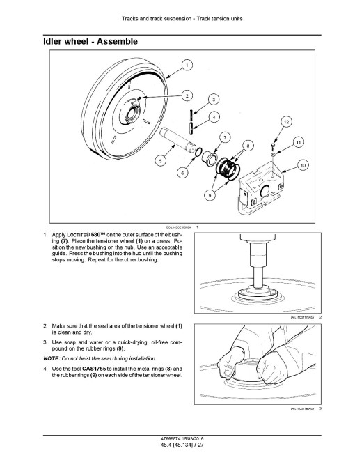 New Holland, Case 1150L Crawler Dozers Service Manual (47998874) New Holland, Case 1150L Crawler Dozers Service Manual (47998874)