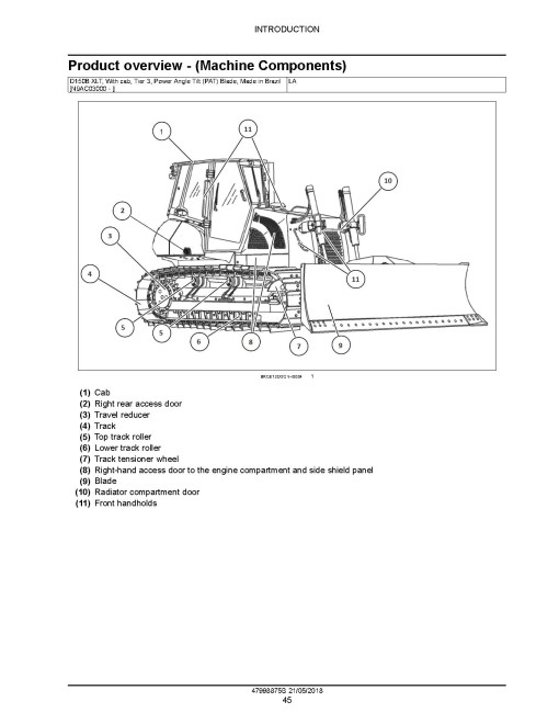New Holland D150B Crawler Dozers (Brazilia) Service Manual (47998875) New Holland D150B Crawler Dozers (Brazilia) Service Manual (47998875)