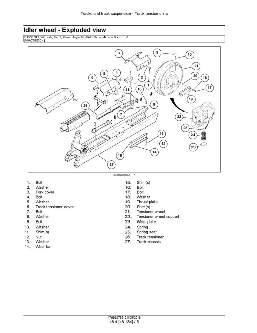 New Holland D150B Crawler Dozers (Brazilia) Service Manual (47998875) New Holland D150B Crawler Dozers (Brazilia) Service Manual (47998875)