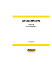 New Holland WE210B Wheeled Excavators Service Manual (48005315)