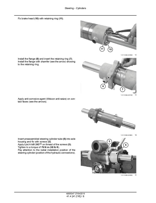 New Holland WE150B Wheeled Excavators Service Manual (48005347) New Holland WE150B Wheeled Excavators Service Manual (48005347)