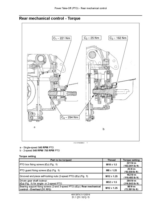New Holland TD5.100, TD5.110, TD5.65, TD5.75, TD5.80 and TD5.90 Tractors Service Manual (48012878)