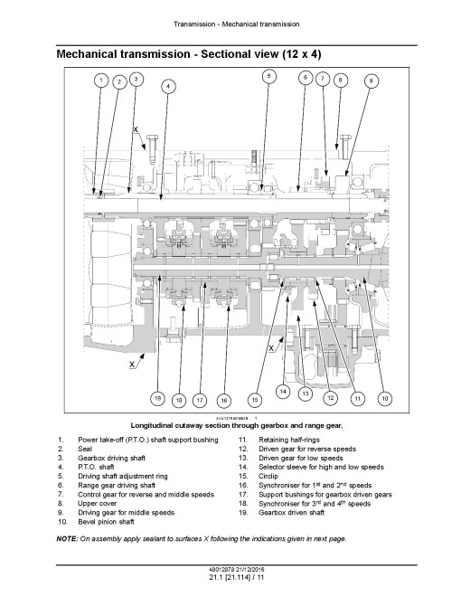 New Holland TD5.100, TD5.110, TD5.65, TD5.75, TD5.80 and TD5.90 Tractors Service Manual (48012878)