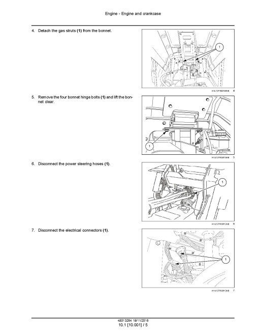 New Holland TD95D HC Tractors (Export) Service Manual (48013264)