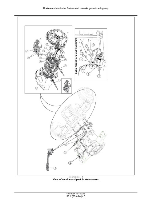New Holland TD95D HC Tractors (Export) Service Manual (48013264)