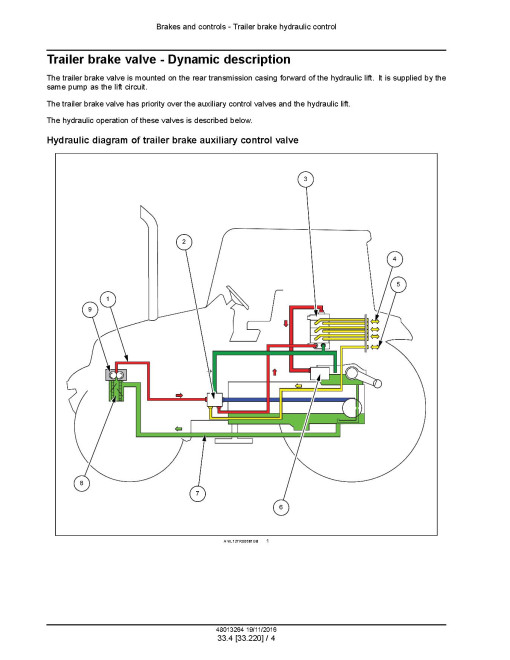 New Holland TD95D HC Tractors (Export) Service Manual (48013264)