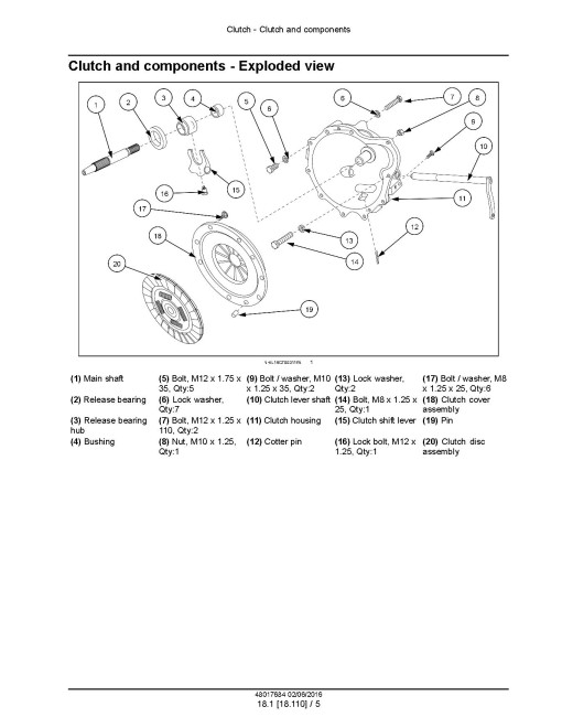 New Holland Boomer 20 and 25 Compact Tractors (Europe) Service Manual (48017684)