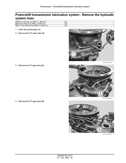 New Holland B110C, B95C, B95C LR and B95C TC (PIN. from NGHH02222) Tier 4B Final Backhoe Loaders Service Manual (48038049) New Holland B110C, B95C, B95C LR and B95C TC (PIN. from NGHH02222) Tier 4B Final Backhoe Loaders Service Manual (48038049)