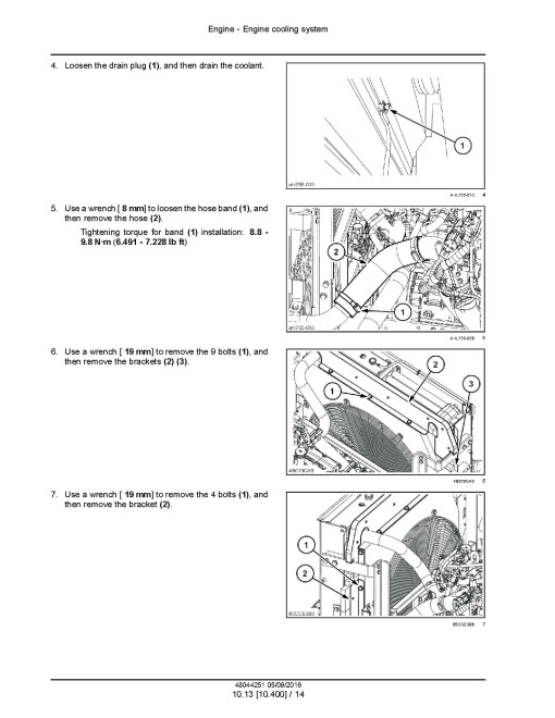 New Holland E485C EVO and E505C EVO Tier 3 Crawler Excavators Service Manual (48044251) New Holland E485C EVO and E505C EVO Tier 3 Crawler Excavators Service Manual (48044251)