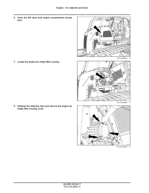 New Holland D150C (SN from NHC106500) Tier 2 Crawler Dozers Service Manual (48048569)