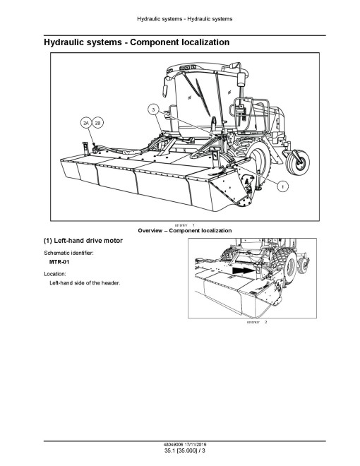 New Holland Durabine 416, 416 Specialty and 419 Disc Headers Service Manual (48049006) New Holland Durabine 416, 416 Specialty and 419 Disc Headers Service Manual (48049006)