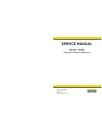 New Holland Discbine H7220 and H7320 Mower-Conditioners Repair Manual (48068915)
