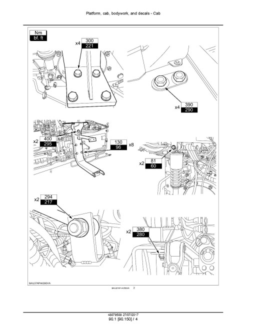 New Holland  T7.150, T7.180 Tractors (Africa) Service Manual (48079508)