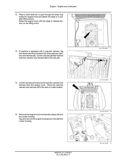 New Holland W130D and W170D Stage IV/Tier 4B Wheeled Loaders Service Manual (48083730) New Holland W130D and W170D Stage IV/Tier 4B Wheeled Loaders Service Manual (48083730)