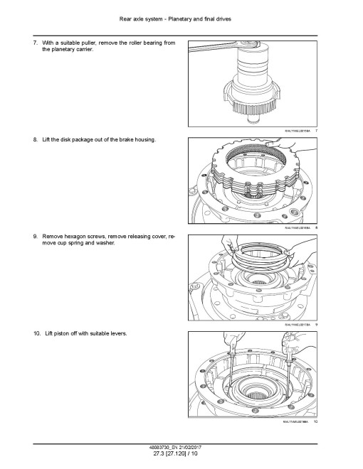 New Holland W130D and W170D Stage IV/Tier 4B Wheeled Loaders Service Manual (48083730) New Holland W130D and W170D Stage IV/Tier 4B Wheeled Loaders Service Manual (48083730)