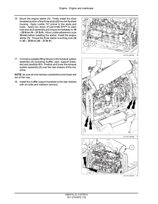 New Holland W190D and W230D Tier 2 Wheeled Loaders Service Manual (48083745) New Holland W190D and W230D Tier 2 Wheeled Loaders Service Manual (48083745)