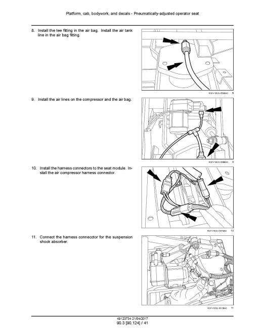 New Holland T8.320, T8.350, T8.380, T8.410, T8.435, SmartTrax T8.380, T8.410 and T8.435 Tier 2 Tractors with CVT (Export) Service Manual (48123734) New Holland T8.320, T8.350, T8.380, T8.410, T8.435, SmartTrax T8.380, T8.410 and T8.435 Tier 2 Tractors with CVT (Export) Service Manual (48123734)