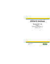 New Holland Speedrower 130 Tier 3 Self-Propelled Windrowers (Export) Service Manual (48126536)