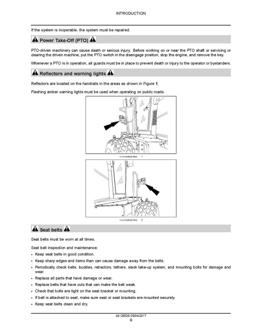 New Holland Speedrower 130 Tier 3 Self-Propelled Windrowers (Export) Service Manual (48126536) New Holland Speedrower 130 Tier 3 Self-Propelled Windrowers (Export) Service Manual (48126536)