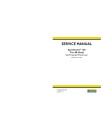 New Holland Speedrower 160 Tier 4B Final Self-Propelled Windrowers (North America) Service Manual (48126542)