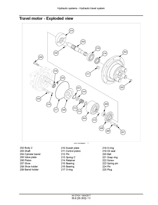 New Holland E17C Tier 4 Compact Excavators Service Manual (48127424) New Holland E17C Tier 4 Compact Excavators Service Manual (48127424)