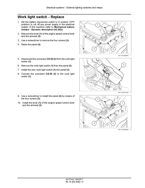 New Holland E17C Tier 4 Compact Excavators Service Manual (48127446) New Holland E17C Tier 4 Compact Excavators Service Manual (48127446)