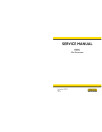 New Holland E33C Tier 4 Final Compact Excavators Service Manual (48139718)