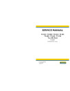 New Holland T9.435, T9.480, T9.530, T9.565, T9.600, T9.645 and T9.700 Tier 4B Final 4WD Articulated Tractors (North America) Service Manual (48193205)