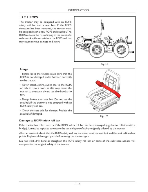 New Holland TI4.100 RS, TI4.70 RS, TI4.80 RS and TI4.90 RS Tractors Service Manual (51427768)