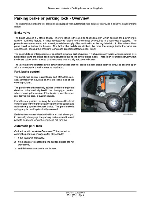 New Holland T8.320, T8.350, T8.380, T8.410, SmartTrax T8.380 and T8.410 Tier 4B Tractors with PST (North America) Service Manual (51431513)