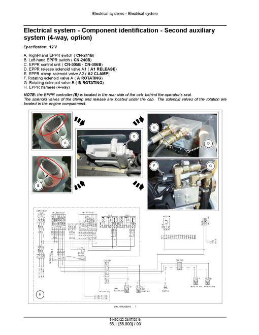 New Holland E60C Tier 4 Final Compact Excavators (European Edition) Service Manual (51452122) New Holland E60C Tier 4 Final Compact Excavators (European Edition) Service Manual (51452122)