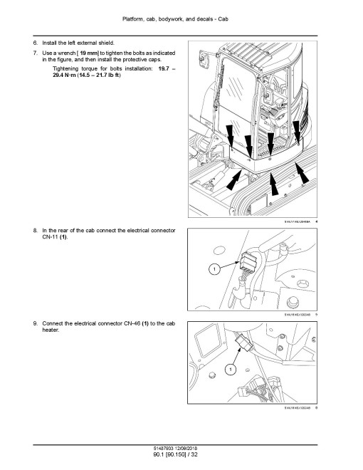 New Holland E37C Tier 4 Final Compact Excavators (North American Edition) Service Manual (51487933) New Holland E37C Tier 4 Final Compact Excavators (North American Edition) Service Manual (51487933)