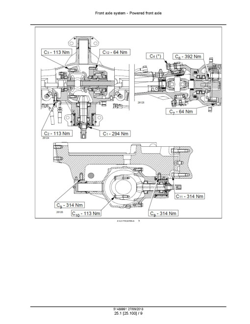 New Holland T4.55S, T4.65S and T4.75S Tractors (Australia, New Zealand) Service Manual (51489991)